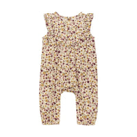 Minymo Flower Print Jumpsuit