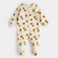 Petit Lem Sunflower Print Sleeper