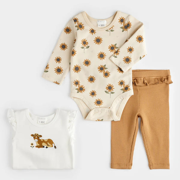 Petit Lem Calf Print 3pc Set