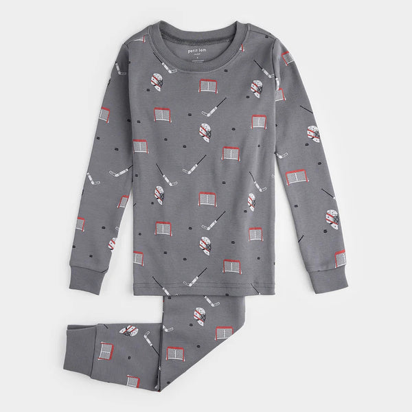 Petit Lem Hockey Gear PJ Set