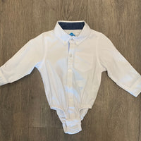 Andy & Evan White Button Up Baby 12/18M