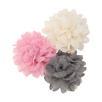 Creamie Pink 3pk Flowerpins