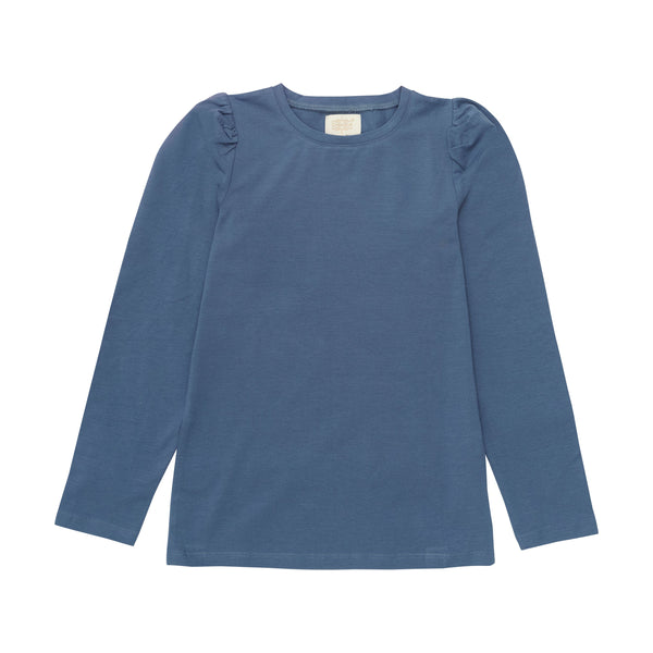 Creamie Cobalt Puff Sleeve T-Shirt