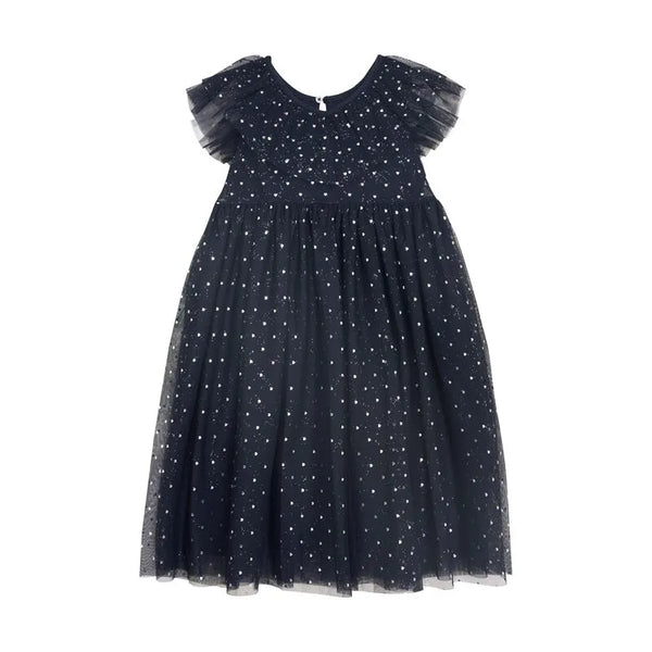 Creamie Navy Dress Mesh