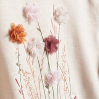 Minymo Flower Girl LS Shirt