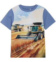 Minymo Light Blue Farm T-Shirt