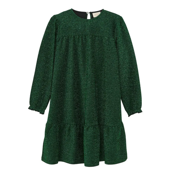 Creamie Green Glitter Dress