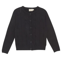 Creamie Cardigan Pointelle