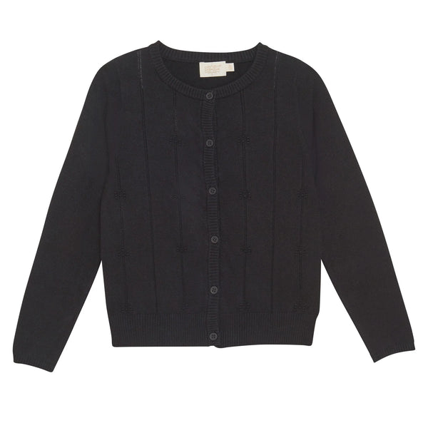 Creamie Cardigan Pointelle