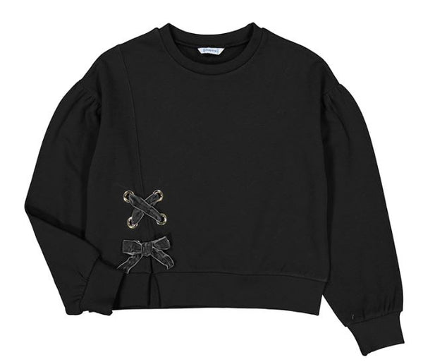 Mayoral Black Pullover Sweater
