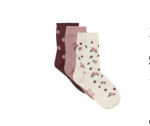 Minymo Dusty Rose 3 Pack Socks