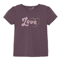 Minymo Black Plum Love T-Shirt