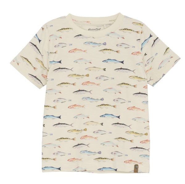 Minymo Fish Print T-Shirt