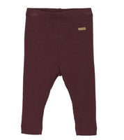 Minymo Tawny Port Leggings