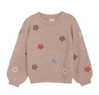 Minymo Rose Knit Pullover