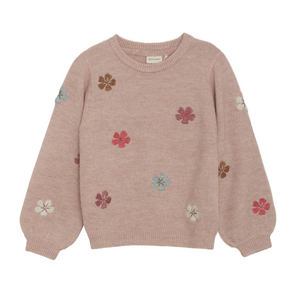 Minymo Rose Knit Pullover