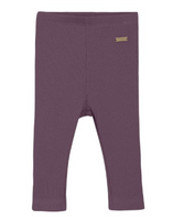 Minymo Black Plum Leggings