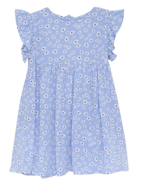 Creamie Bel Air Blue Flower Dress