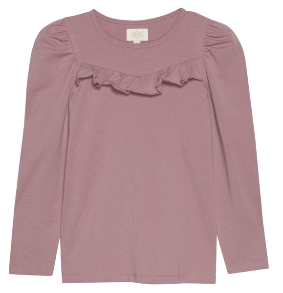 Creamie Rose Ruffle Shirt