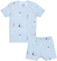 Coccoli Sky Blue Sea Shorts Pajama