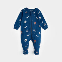 Petit Lem Hockey Gear Blue Sleeper