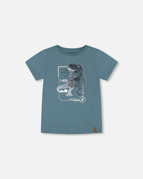 Deux par Deux Dino Print T-Shirt
