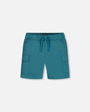 Deux par Deux Pine Green Cargo Shorts