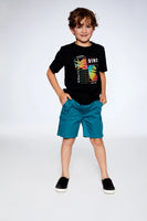 Deux par Deux Pine Green Cargo Shorts