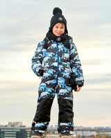 Deux par Deux Polar Bears One Piece Snowsuit