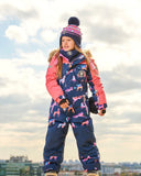 Deux par Deux Unicorn One Piece Snowsuit