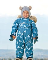 Deux par Deux Wolves Snowsuit