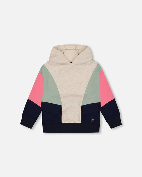 Deux par Deux Colorblock Sweatshirt