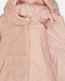 Deux par Deux Reversible Plush Jacket Pink