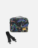 Deux par Deux Neon Dinos Lunch Box