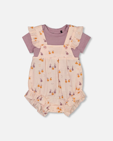 Deux par Deux Muslin Pear Shortall