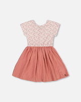 Deux par Deux Pink Flower Dress
