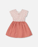 Deux par Deux Pink Flower Dress