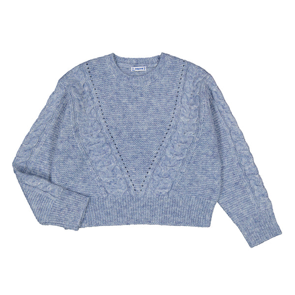 Mayoral Bluestone Knit Sweater