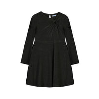 Mayoral Press Stud Black Dress