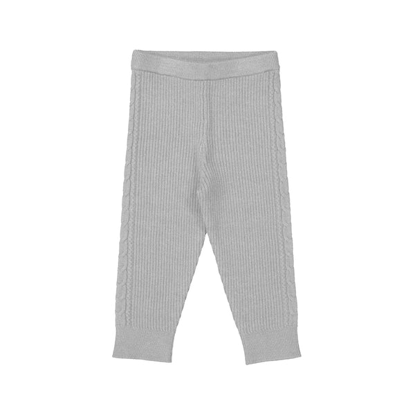 Mayoral Grey Knit Leggings