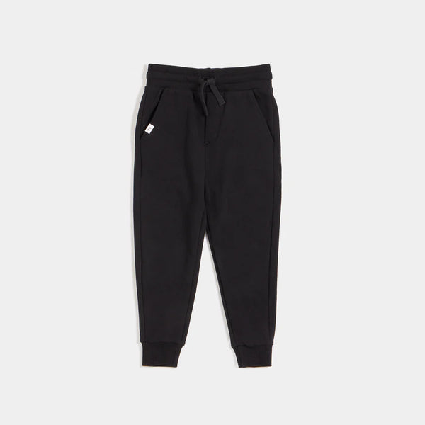 Miles Black French Terry Joggers
