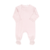 Coccoli Light Pink Zipper Footie