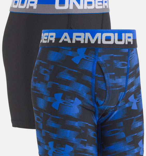 Under Armour Blur Blue  Boxer Brief Set
