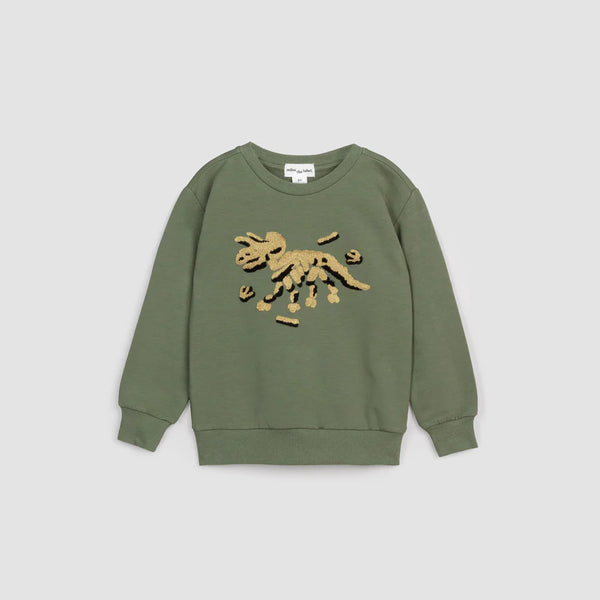 Miles Tri Fossil Embroidered Sweatshirt