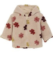 Minymo Flower Teddy Jacket