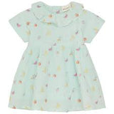 Minymo Embroidered Blue Dress