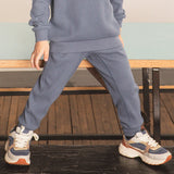 Miles Blue Waffle Knit Joggers