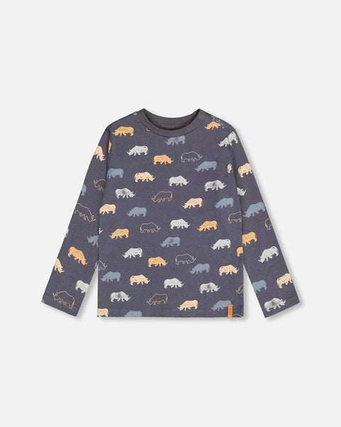 Deux par Deux Rhino Jersey T-Shirt