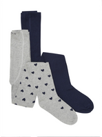Creamie Light Grey Stockings 2-Pack