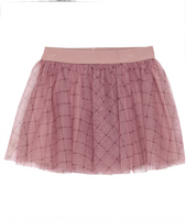 Creamie Skirt Heart Mesh